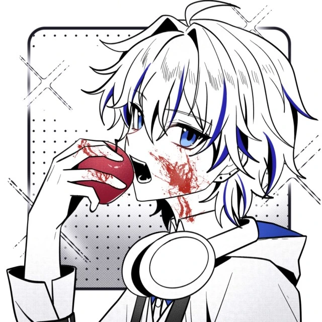 个人头像：现代风格圆形头像，简洁专业，白色背景